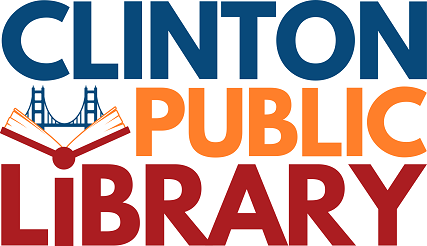 Home Clinton Public Library logo which links to the home page